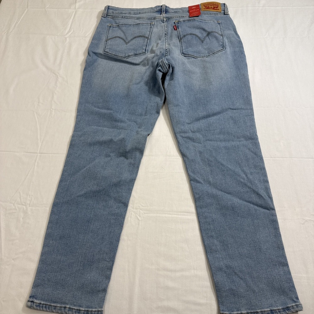 JEANS SLIM FIT Levi Strauss WOMENS 32X30 Stretch 712 Denim NWT - Picture 7 of 10